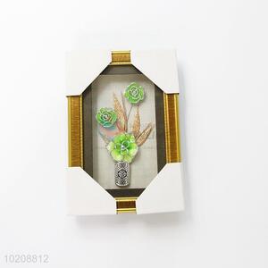 3D flowers framed wall pictures for home decoration