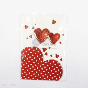 High sales best cool loving hearts greeting card