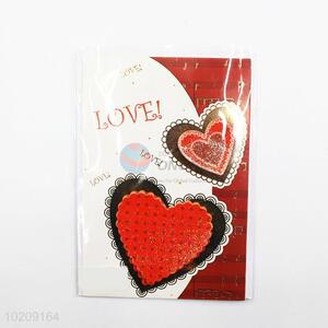 Wholesale cute style loving hearts greeting card