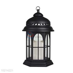 Vintage LED Candle Lantern/Storm Lantern with Timer