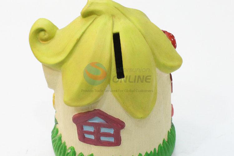 Normal best cartoon house shape money box