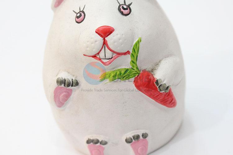 Lovely high sales rabbit shape money box