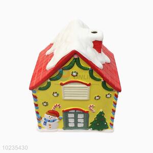 Best cheap top quality christmas house shape money box