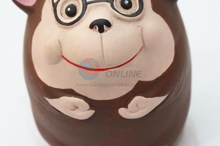 High sales cute monkey shape money box