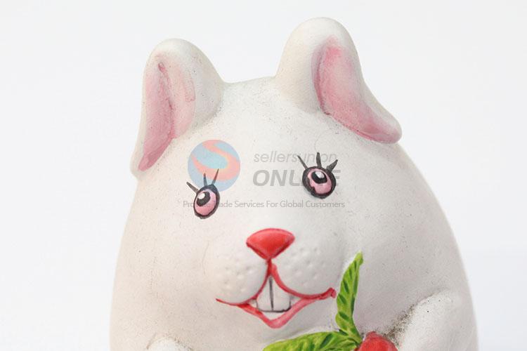 Lovely high sales rabbit shape money box