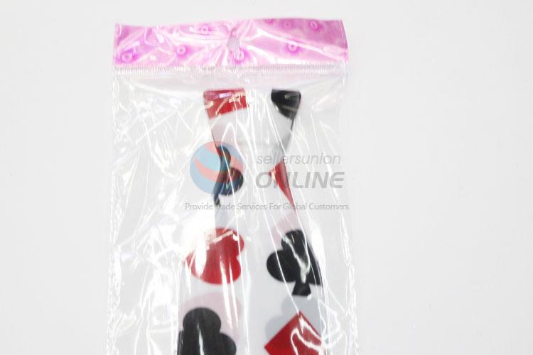 High quality PVC party necktie/tie