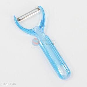 Promotional custom blue plastic vegetable&fruit peeler