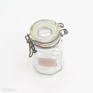 Kitchenware Wholesale Sealing Glass Storage Jar with Clips