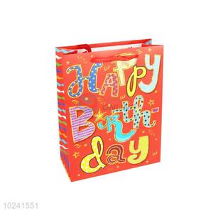 Great Red Gilding Gift Bag/Paper Packing Bag for Birthday