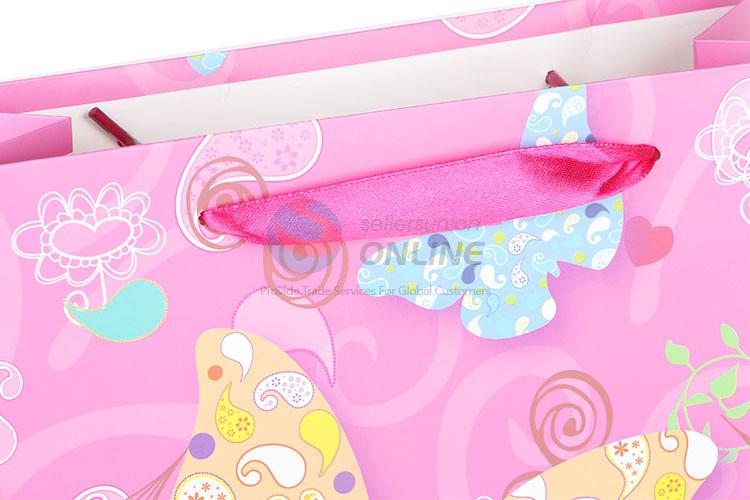 Beautiful Butterfly Pattern Gift Bag/Paper Packing Bag for Sale