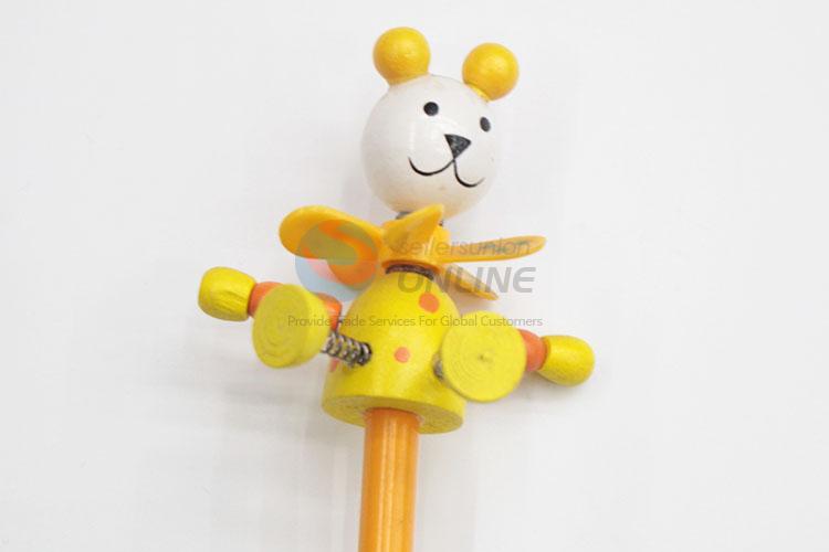 Latest Design Stationery Pencil with Cartoon Toy Head