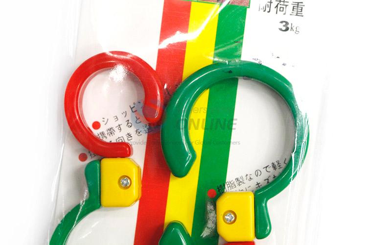 Creative Design Colorful Plastic Hook Cheap Hanger