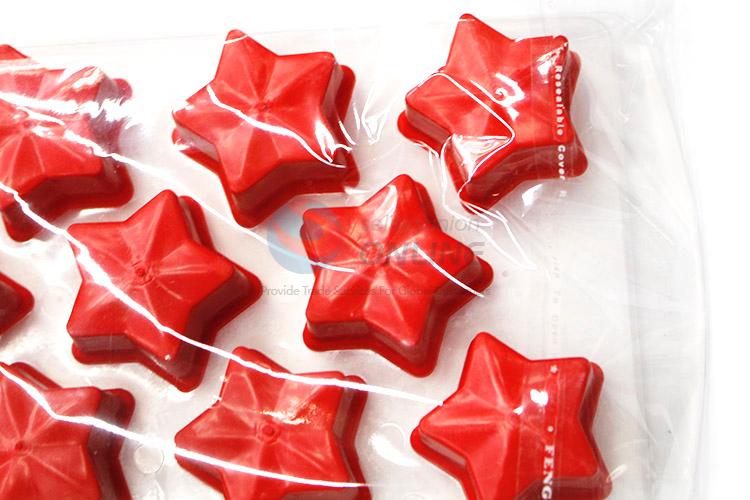 New Arrival Star Shape Food Grade Ice Cube Tray