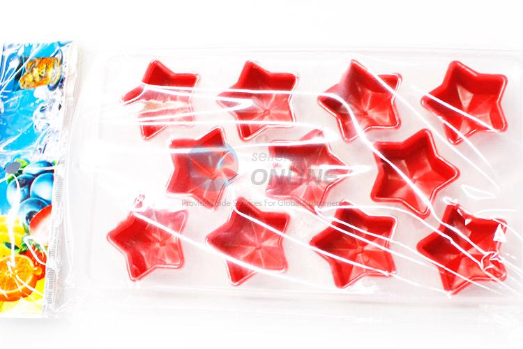 New Arrival Star Shape Food Grade Ice Cube Tray