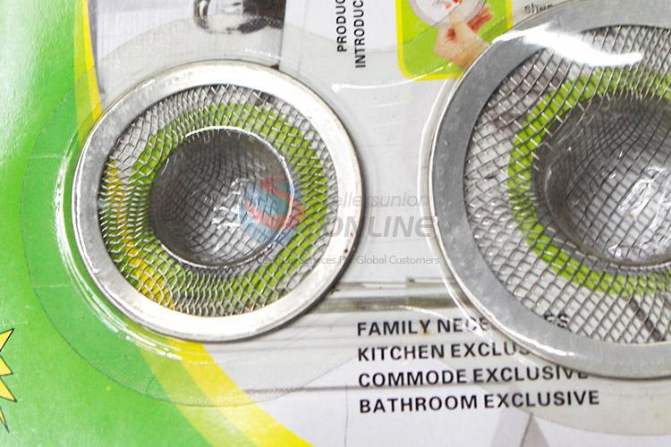 Good Sale 2Pcs Sink Drainer Filter Gauze Sink Strainer