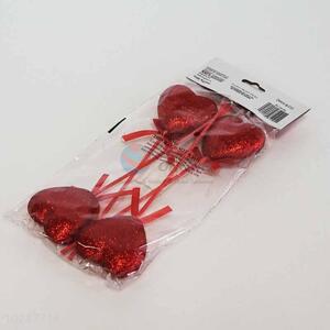 Wholesale 4 Pieces Heart Shape Foam Hanger Festival Supplies