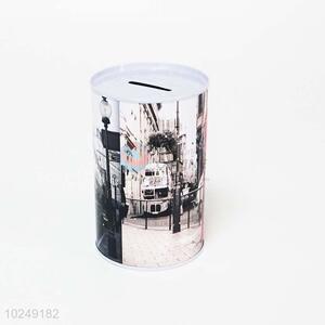 Wholesale low price metal money saving box coin box