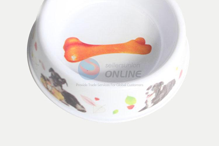 New Lovely Pattern Melamine Dog Pet Bowl