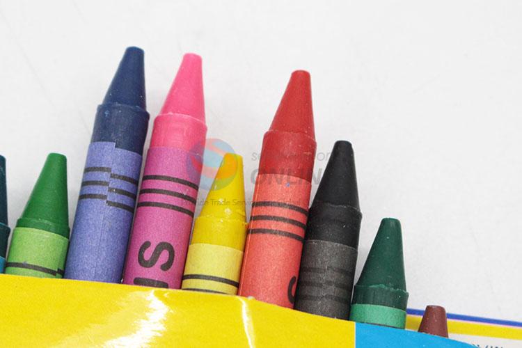 Fashion Design Premium Quality Creative 12 Non-Toxic Colors Crayons