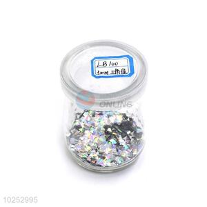 New Design Triangle Shape Laser Color Glitter Powder