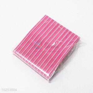 Low price best sales 5pcs stripe nail files