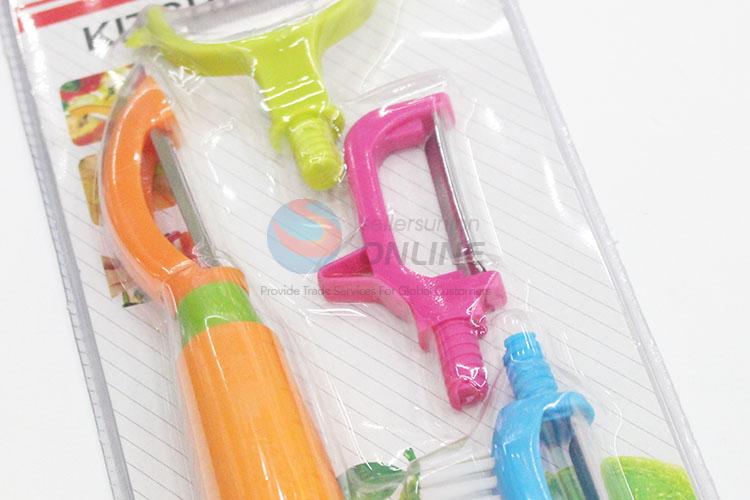 Popular low price high sales 4pcs vegetable&fruit peeler