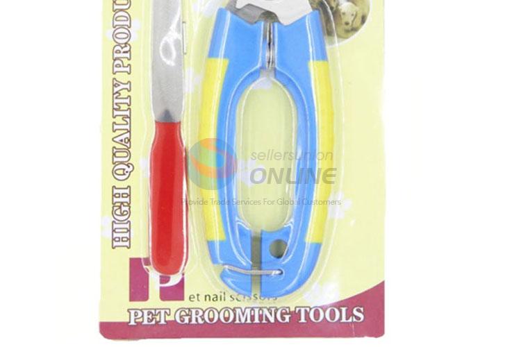 Professional Pet Grooming Set Nail Scissor Nail File