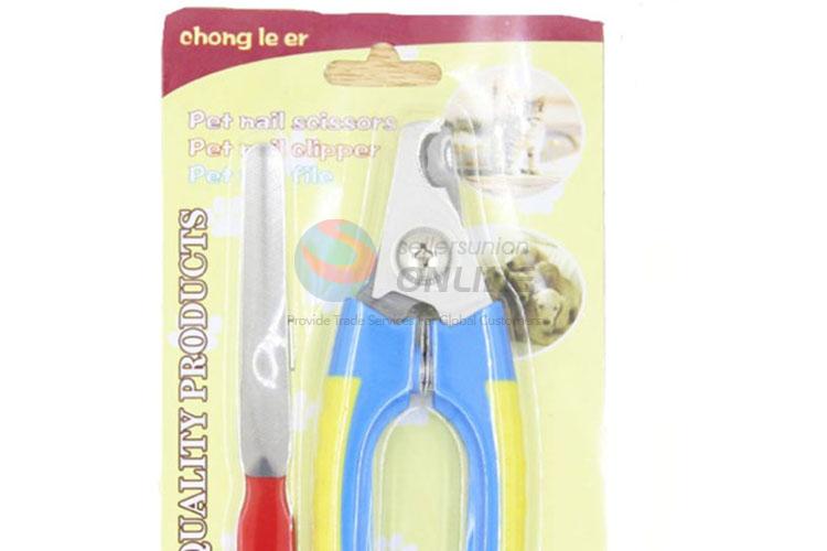 Professional Pet Grooming Set Nail Scissor Nail File