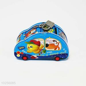 Competitive price tinplate car shaped money box