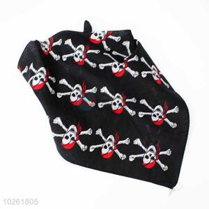 Pirate Pattern 100% Cotton Printing Head Kerchief Square Bandana