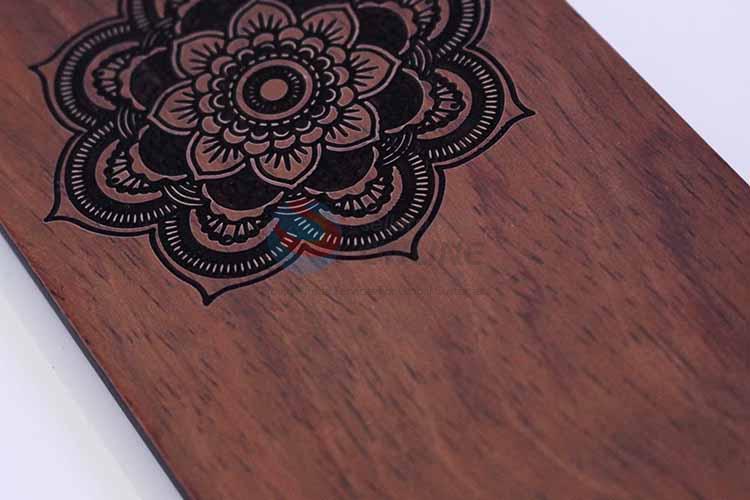 Flower Pattern Wood Mobile Phone Shell Phone Case For iphone6/6 Plus