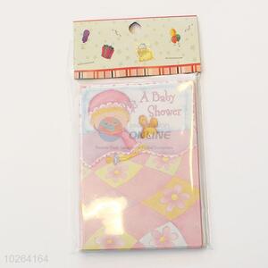 Hot Selling Lovely Baby Pattern Card Wedding Cards/Best Wishes Card