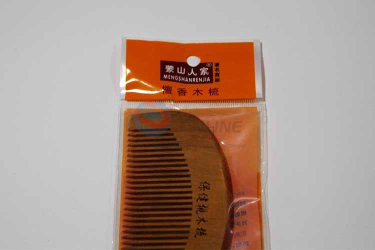 Wholesale Peach Wood Comb/Portable Hair Brush