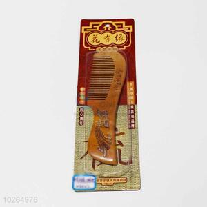 Wholesale Peach Wood Comb/Portable Hair Brush