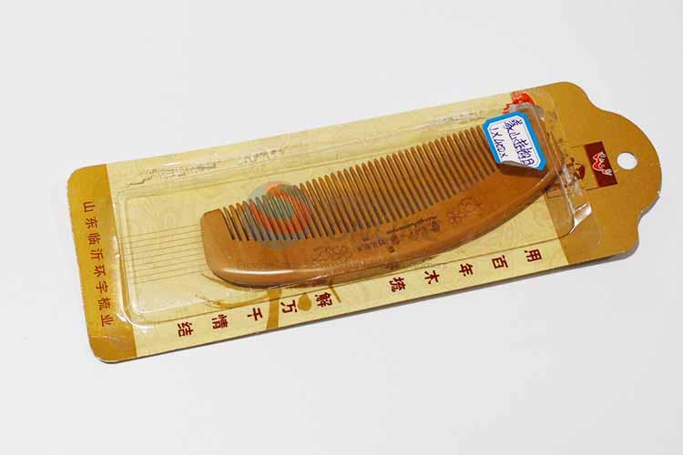 Cheap Peach Wood Comb/Portable Hair Brush