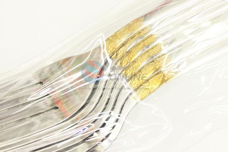 Low price cute best daily use fashion style 6pcs forks