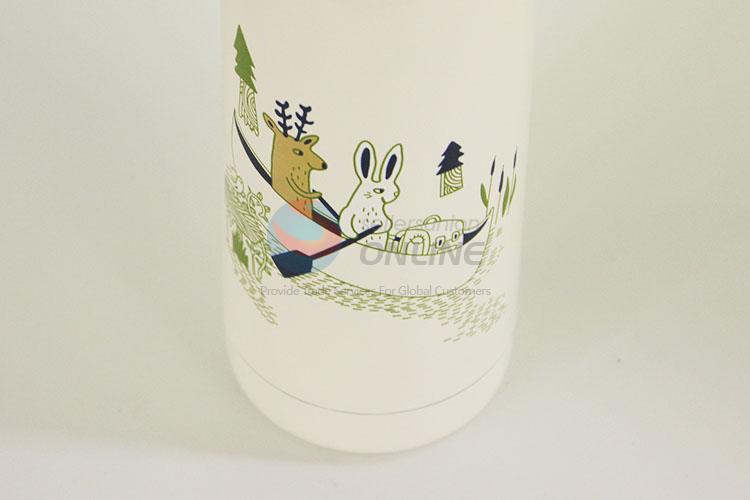 Top Quality Lovely Cartoon Animals Pattern Portable Water Bottle Water Cup/201 Stainless Steel Vacuum Cup