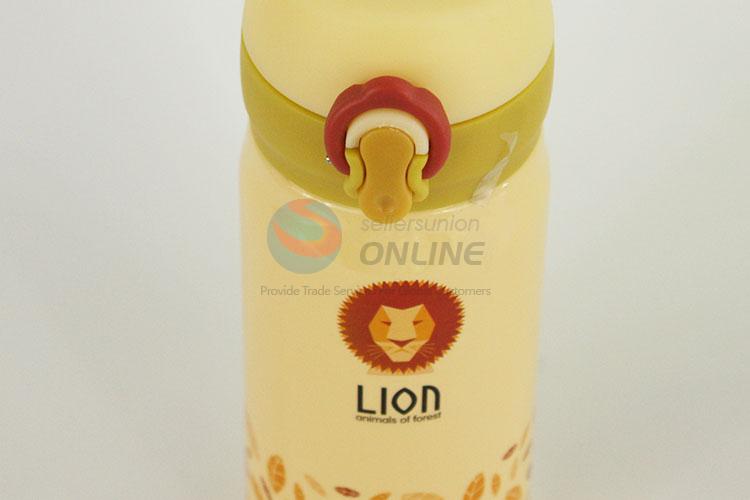 Best Low Price Cartoon Lion Pattern Water Bottle 201 Stainless Steel Vacuum Cup Portable Water Bottles