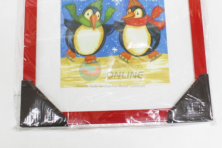 Sking Penguin Pattern Painting Crafts for Wall Decoration