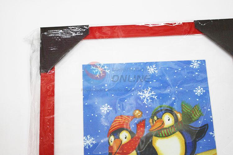 Fashion Penguin Pattern Painting Crafts for Wall Decoration