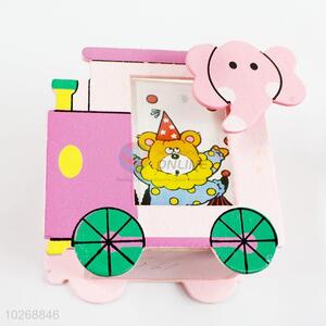 Low Price Cute Cartoon Animals Shaped Mini Wood Pencil Holder