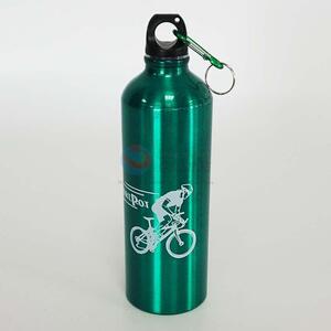 Green Color Aluminum Sports Bottle 750ml