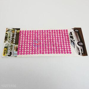 Crazy selling pure color round sticker