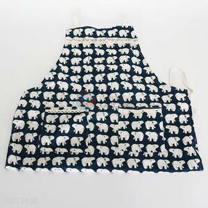 Super quality polar bear design Apron