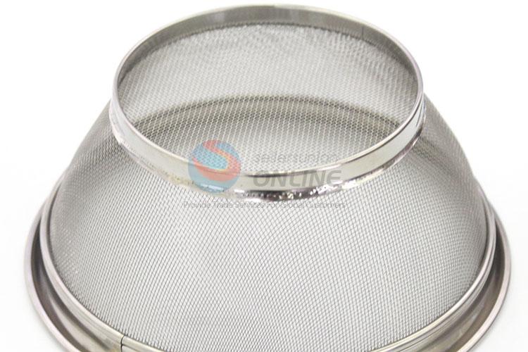 High Side Stainless Steel Colander Round Kitchen Strainers