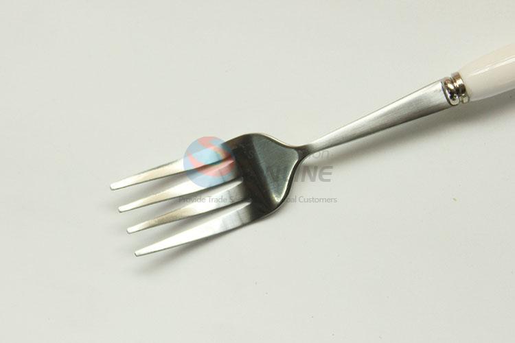 Flower printing fork cheap stainless steel fork