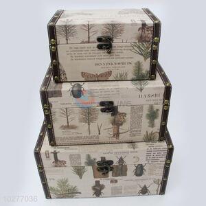 Hot Selling Nature Style 3pcs Storage Box