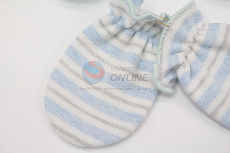 Factory promotional customized cotton newborn baby socks&gloves