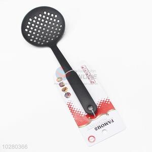 High Quality Plastic Leakage Shovel Black Slotted Spoon