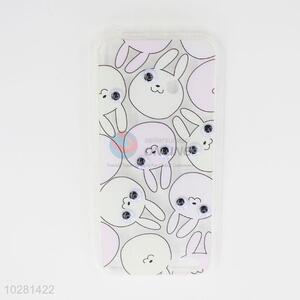 Factory Supply Cartoon Cute Rabbits Pattern Acrylic Mobile Phone Shell for iphone